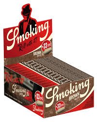 SMOKING DELUXE KING SIZE WHITH FILTER BROWN