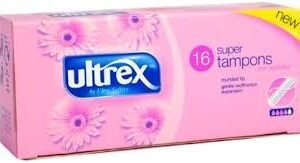 ULTREX SUPER NON-APPLICATOR TAMPONS -16PK