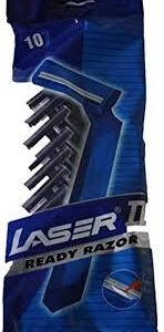 LASER II TWIN BLADE MEN 10 PC